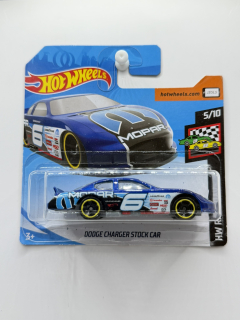 Hot Wheels Dodge Charger Stock Car Blue
