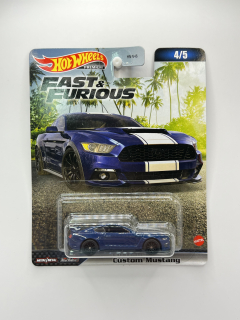 Hot Wheels Premium Custom Mustang Fast & Furious 4/5