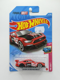 Hot Wheels Custom ´18 Ford Mustang GT Formula Drift