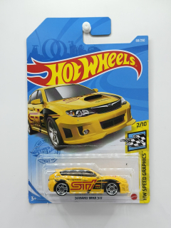 Hot Wheels Subaru WRX STI Yellow