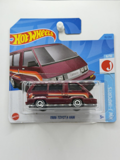 Hot Wheels 1986 Toyota Van Red