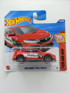 Hot Wheels 2018 Honda Civic Type R Red