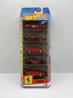 Hot Wheels 5-Pack FERRARI