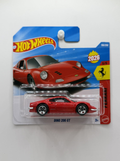 Hot Wheels Ferrari Dino 206 GT Red