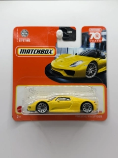 MATCHBOX - Porsche 918 Spyder Yellow