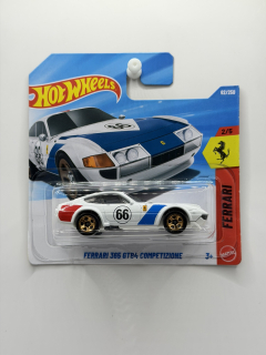 Hot Wheels Ferrari 365 GTB4 Competizione White
