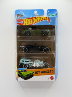 Hot Wheels 3-Pack Porsche + Mix