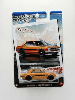 Hot Wheels 1971 Nissan Skyline HT 2000 GT-R National Icons 4/5