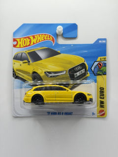 Hot Wheels ´17 Audi RS6 Avant Yellow