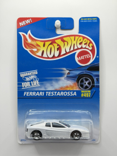 Hot Wheels Ferrari Testarossa White