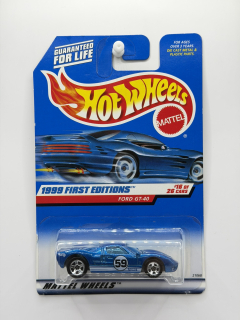 Hot Wheels Ford GT-40 Blue