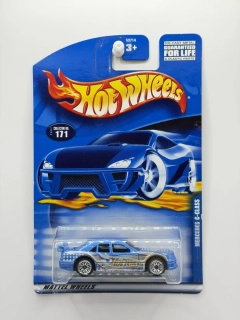 Hot Wheels Mercedes C-Class Blue