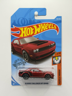 Hot Wheels ´18 Dodge Challenger SRT Demon Red