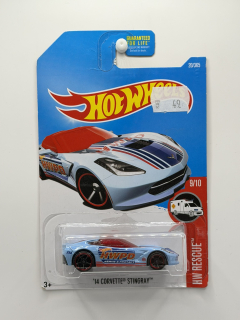Hot Wheels ´14 Corvette Stingray Blue