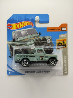Hot Wheels Land Rover Series III Pickup Green