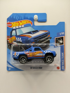 Hot Wheels ´87 Dodge D100 Blue