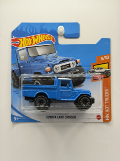 Hot Wheels Toyota Land Cruiser Blue