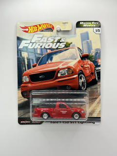Hot Wheels Premium Ford F-150 SVT Lightning Fast & Furious 1/5
