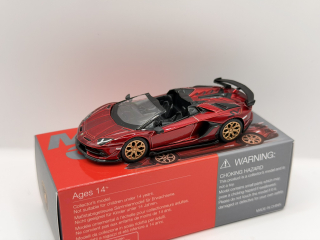Mini GT 506 - Lamborghini Aventador SVJ Roadster Rosso Efesto