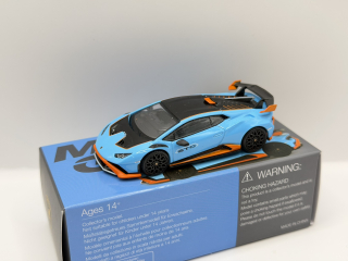 Mini GT 475 - Lamborghini Huracán STO Blu Laufey