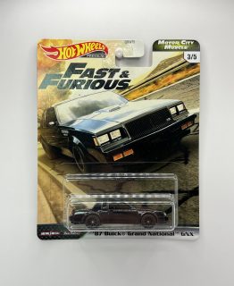 Hot Wheels Premium '87 Buick Grand National GNX Fast & Furious 3/5