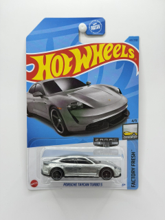Hot Wheels Porsche Taycan Turbo S ZAMAC 2023