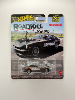 Hot Wheels Premium Custom '71 Datsun 240Z ("Rotsun") Roadkill Pop Culture