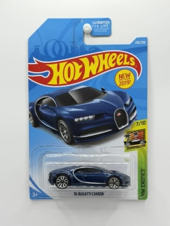 Hot Wheels ´16 Bugatti Chiron Blue