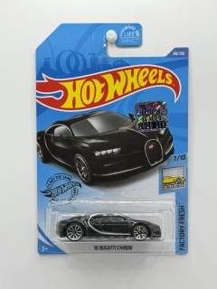 Hot Wheels ´16 Bugatti Chiron Black FACTORY SEALED 2020