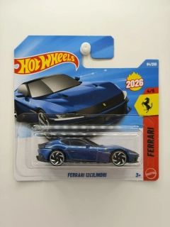 Hot Wheels Ferrari 12Cilindri Blue