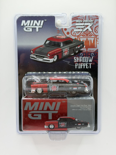 Mini GT 874 - Lincoln Capri Hot Rod 1954 "Shadow Puppet" MINI GT x MIZU Diecast 2024