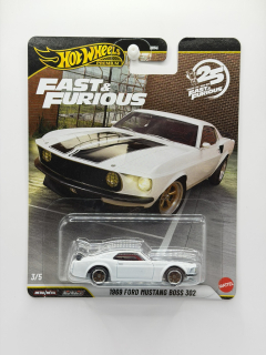 Hot Wheels Premium 1969 Ford Mustang Boss 302 Fast & Furious 3/5
