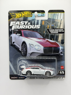Hot Wheels Premium 2018 Bentley Continental GT3 Fast & Furious 4/5
