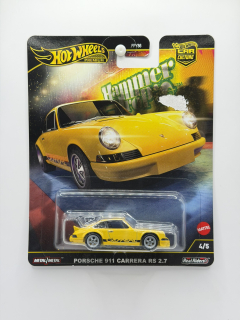 Hot Wheels Premium Porsche 911 Carrera RS 2.7 Hammer Drop 4/5 - VADA