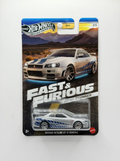 Hot Wheels Nissan Skyline GT-R (BNR34) Fast & Furious: Brian O’Conner 3/5