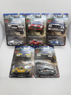 Hot Wheels Rally Racers SET 1-5/5