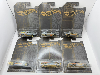 Hot Wheels 51st Anniversary: Satin & Chrome Series SET 1-6/6