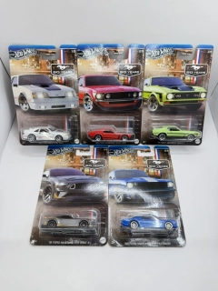 Hot Wheels Mustang 60 Years SET 1-5/5