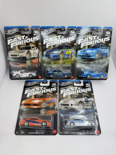 Hot Wheels Fast & Furiou Graphic Remix SET 1-5/5