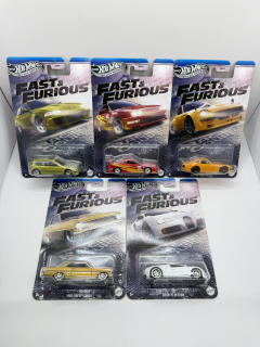 Hot Wheels Fast & Furious Racing Course SET 1-5/5