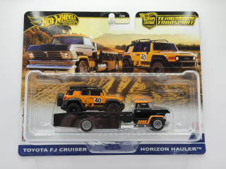 Hot Wheels Premium Team Transport Toyota FJ Cruiser, Horizon Hauler #81