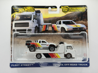 Hot Wheels Premium Team Transport Fleet Street, Toyota Off-Road Truck #71