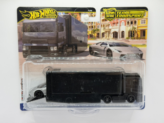 Hot Wheels Premium Team Transport Lamborghini Reventón Roadster, Flipsider Hauler #76