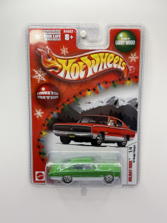 Hot Wheels Holiday Rods '67 Dodge Charger 1/4 Green-White
