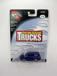 Hot Wheels 100% Custom Classic Trucks Magazine '56 Ford 4/4