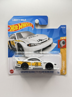 Hot Wheels LB Super Silhouette Nissan Silvia S15 LBWK White
