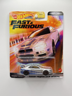 Hot Wheels Premium Nissan Skyline GT-R (BNR34) Fast & Furious 4/5