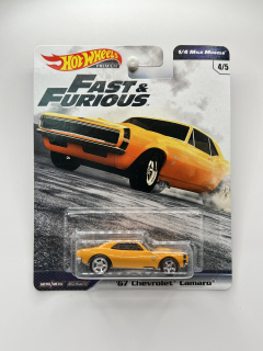 Hot Wheels Premium '67 Chevrolet Camaro Fast & Furious 4/5