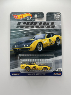 Hot Wheels Premium '69 Copo Corvette Circuit Legends 2/5