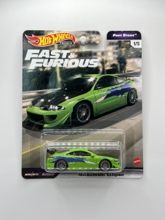 Hot Wheels Premium Mitsubishi Eclipse Fast & Furious 1/5